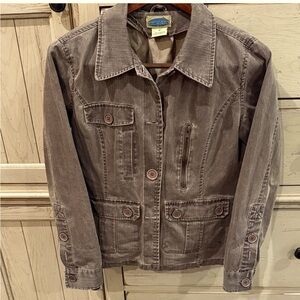Overdrive Stylish Gray Jean Jacket